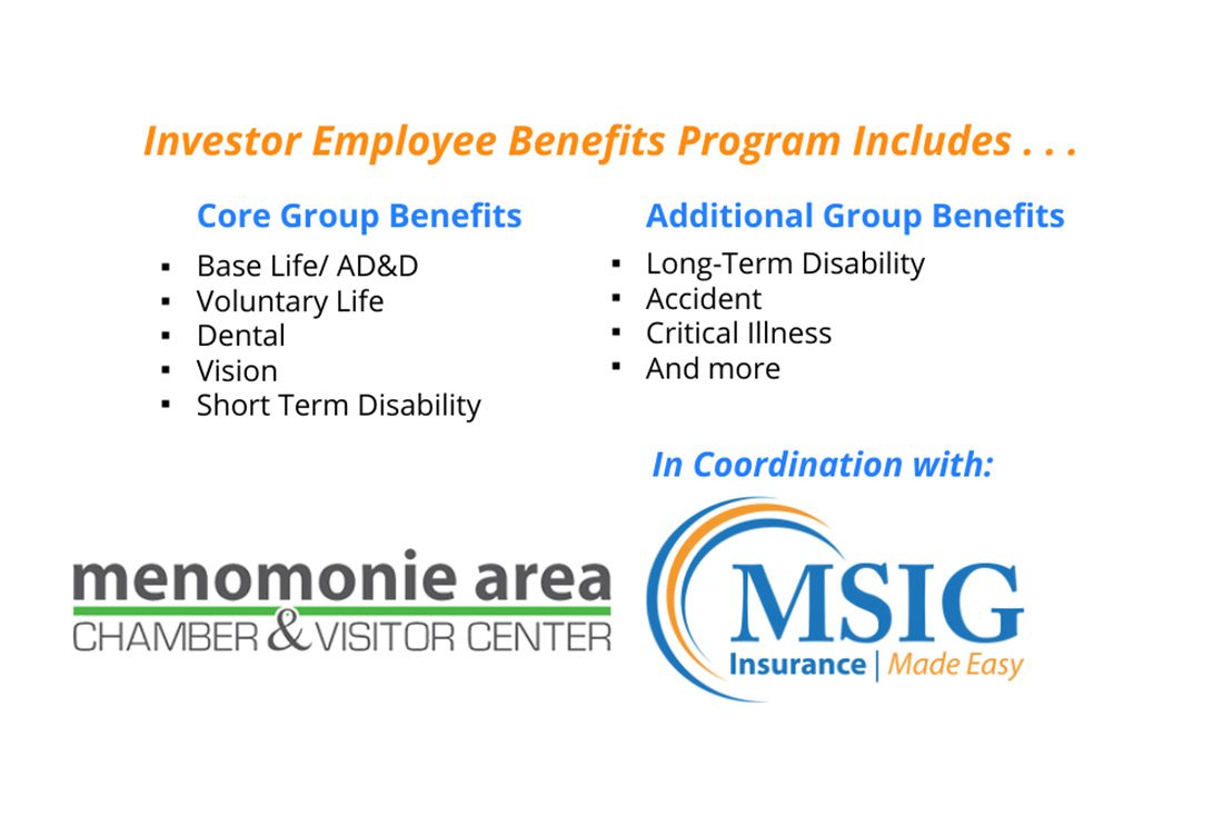 Blog - MSIG Menomonie Chamber Member Benefits Program with Group Benefits